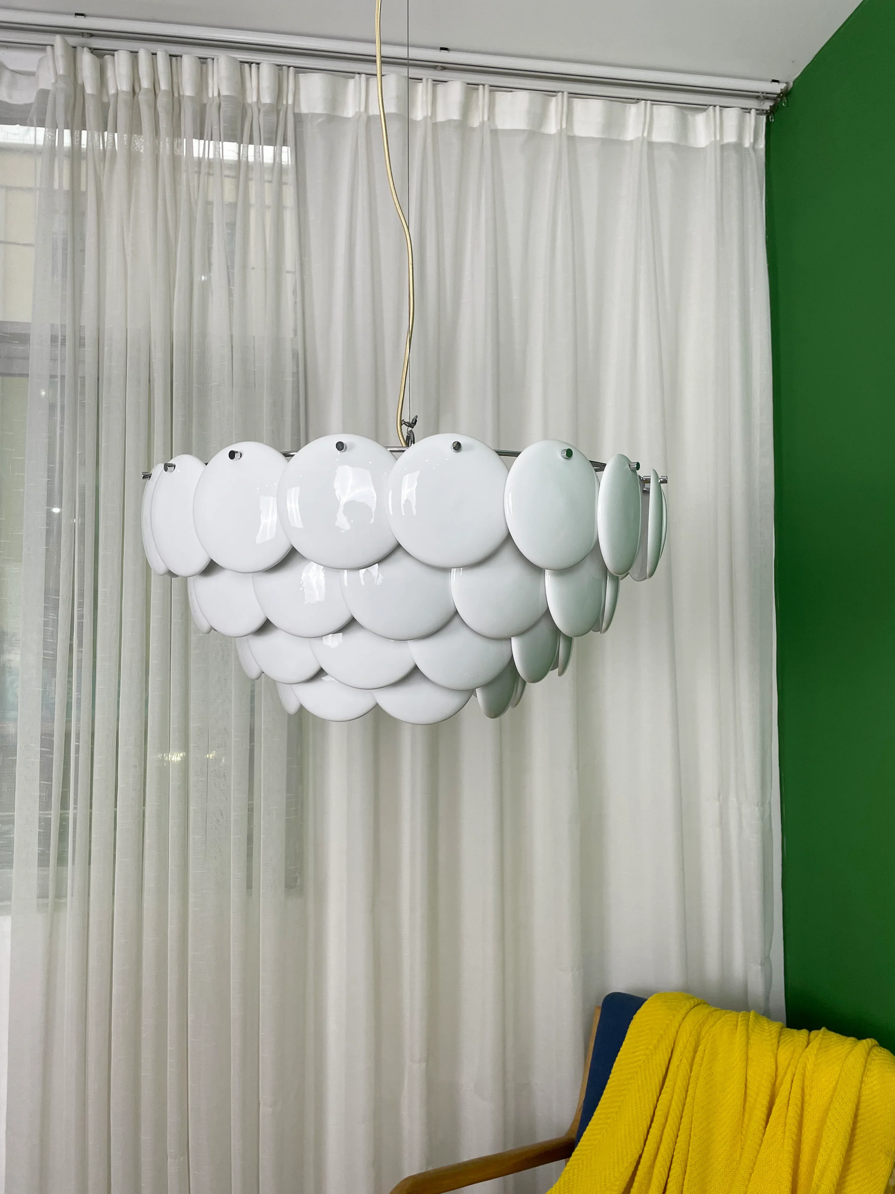Pembridge White Ceramic Chandelier - Image 22