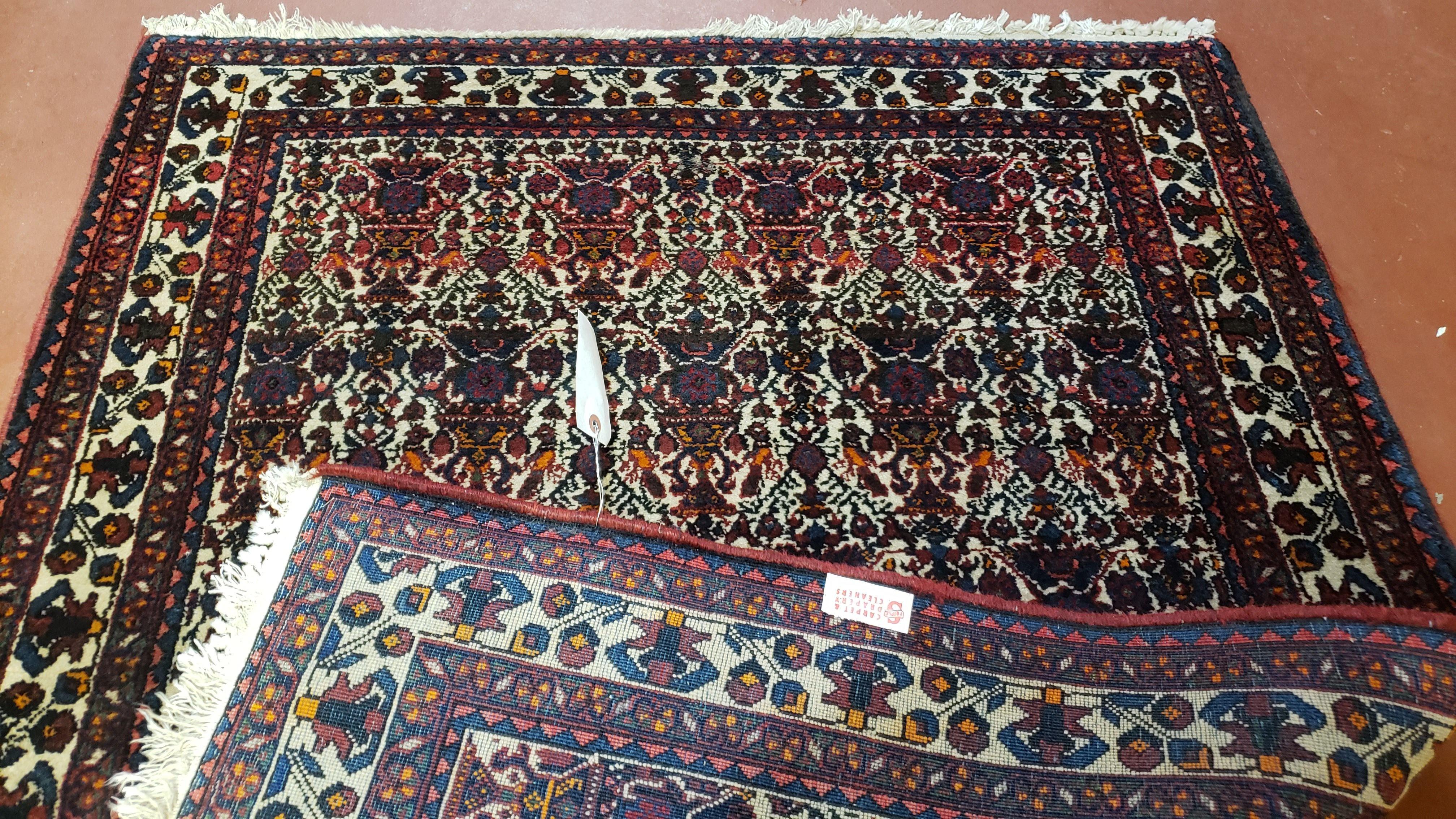 Persian Afshar Rug 3.6 x 5, Zili Sultan Pattern, Wool - Image 11