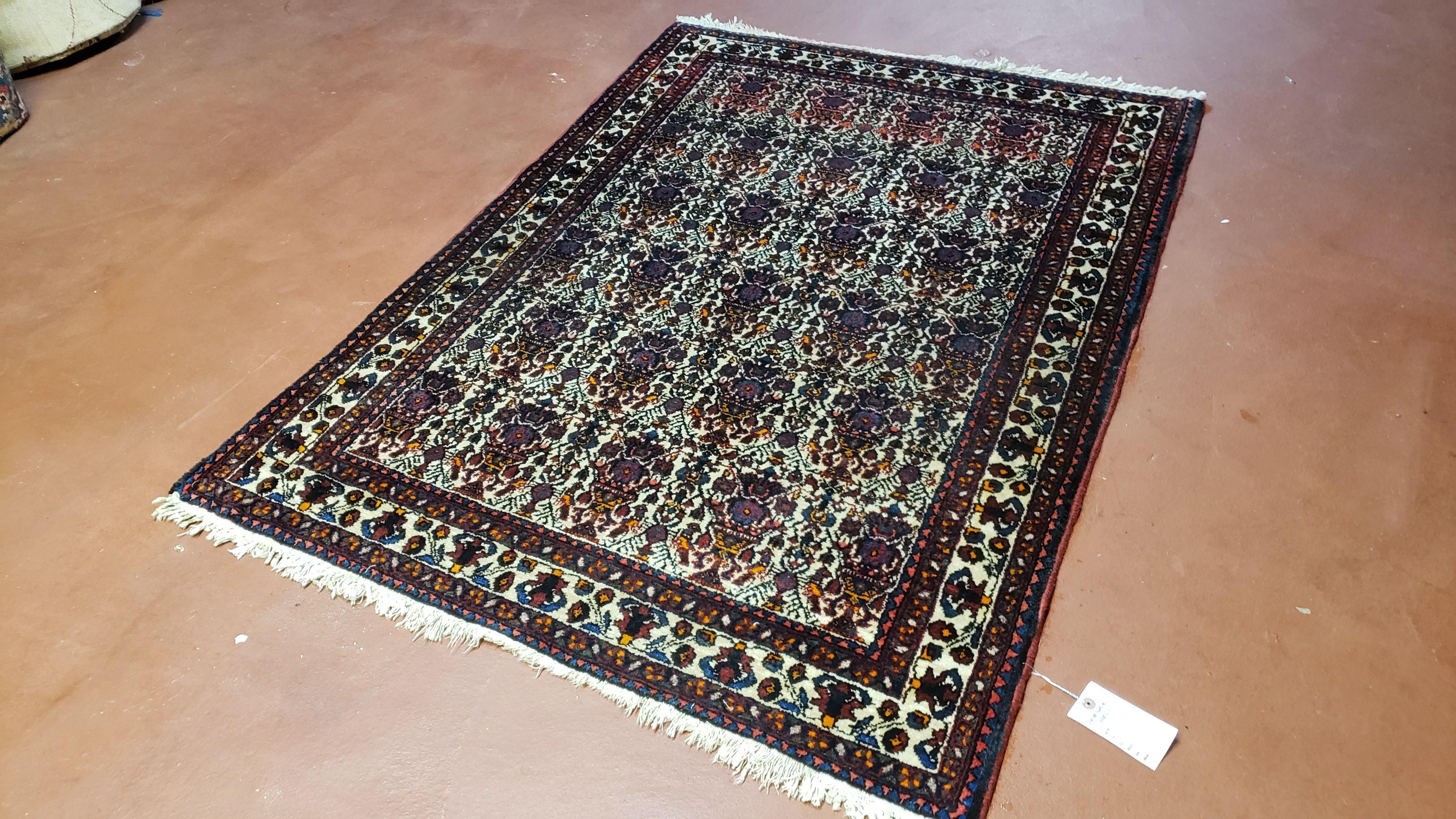 Persian Afshar Rug 3.6 x 5, Zili Sultan Pattern, Wool - Image 2