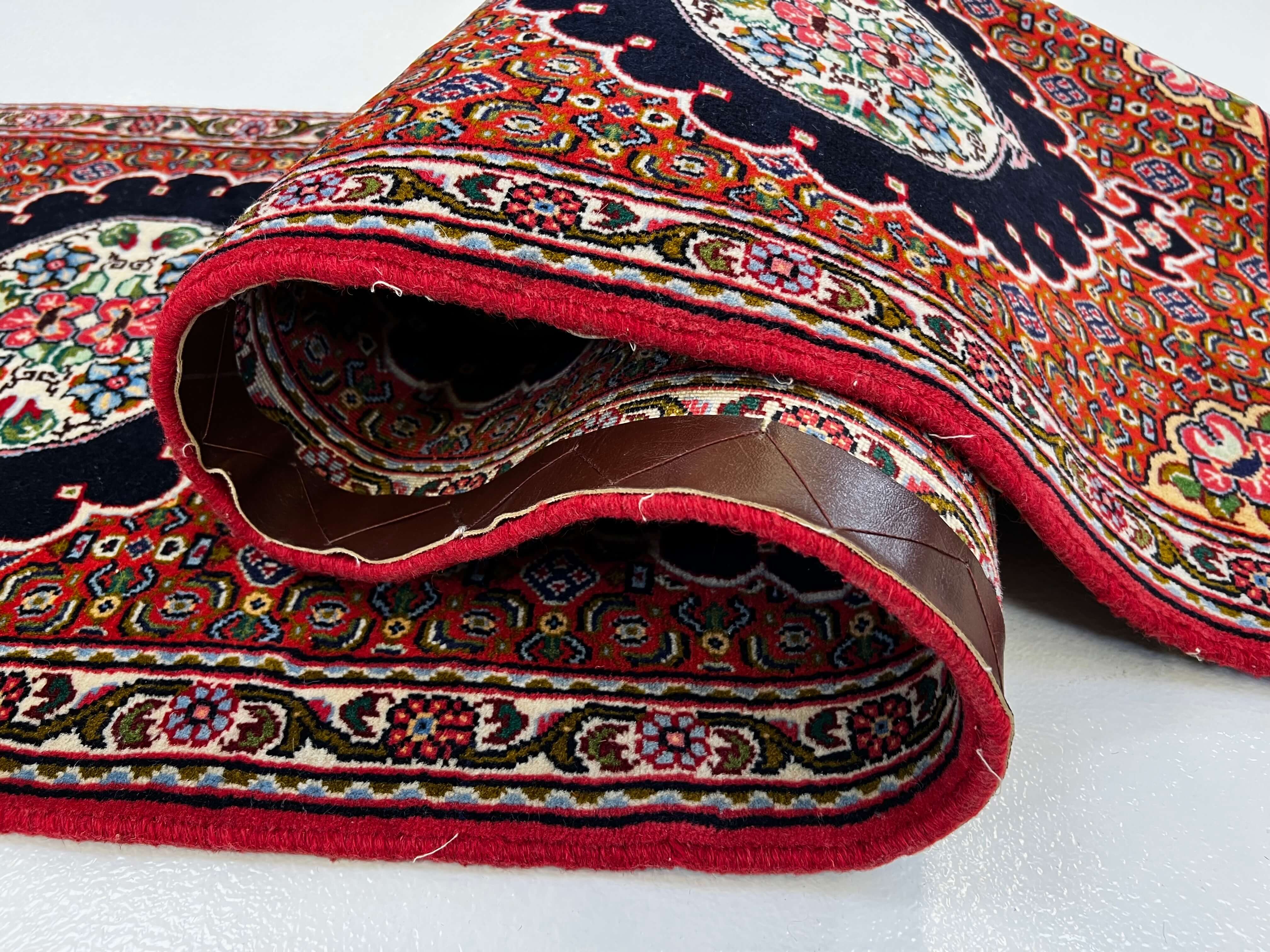 Bijar (2'00"x10'06") red/black/ivory - Image 5