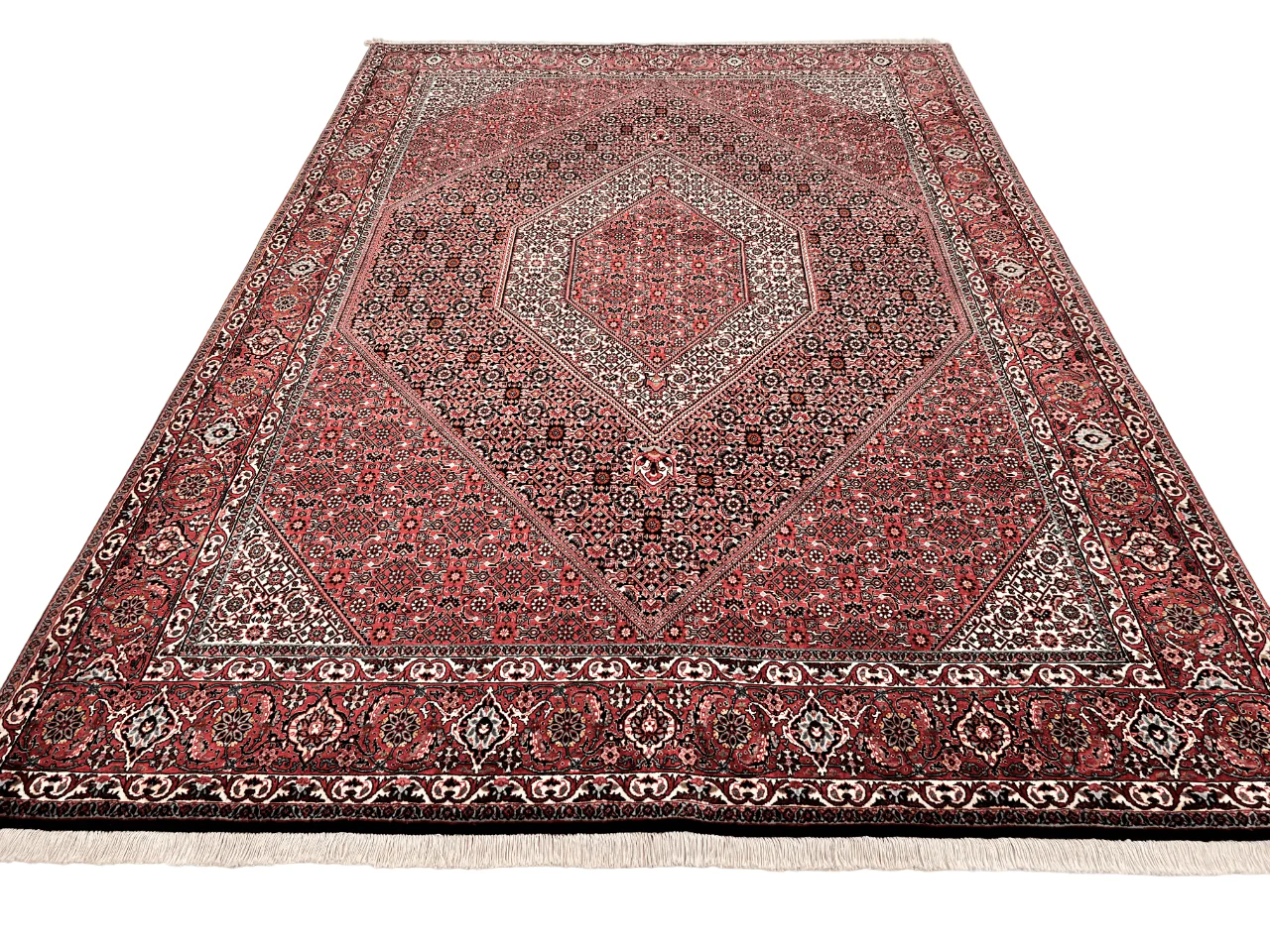 Bijar (6'07"x9'05") red/indigo - Image 7