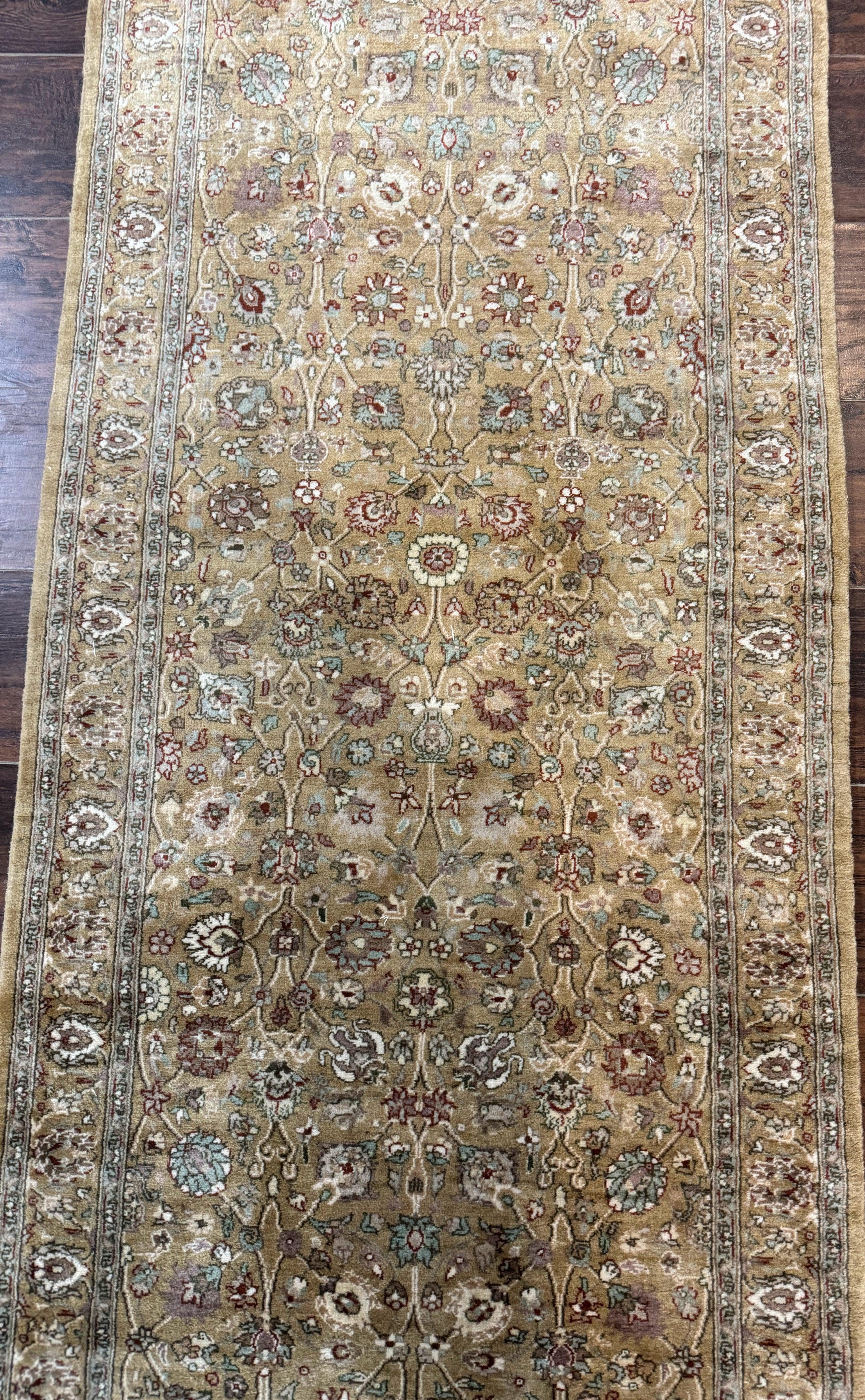 Persian Runner Rug 3x8, Traditional Wool Runner Rug for Hallway or Kitchen, Pak Persian Rug, Fine 225 KPSI - Image 4