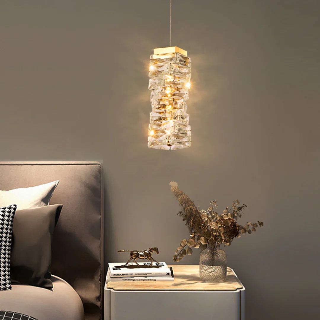 Twist Linear Crystal Chandelier - Image 15