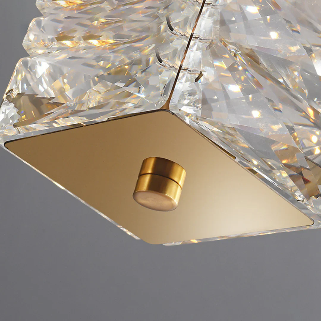 Twist Linear Crystal Chandelier - Image 22