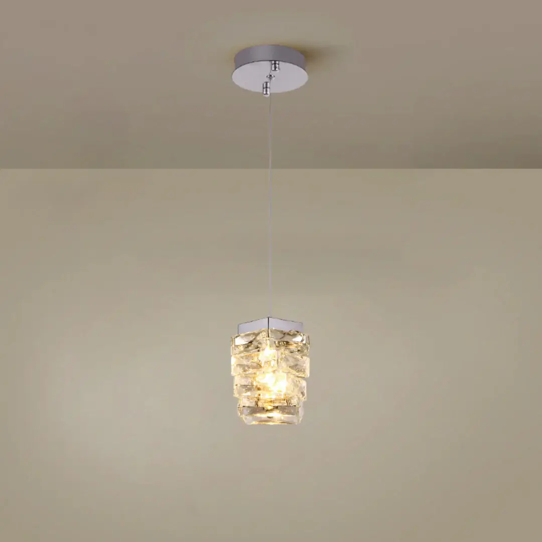 Twist Linear Crystal Chandelier - Image 24