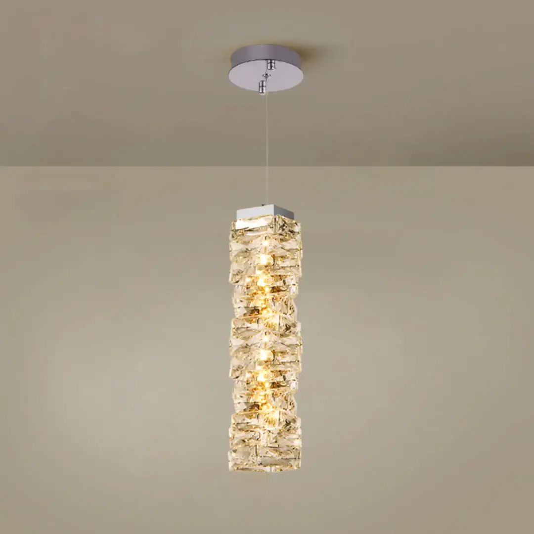 Twist Linear Crystal Chandelier - Image 26