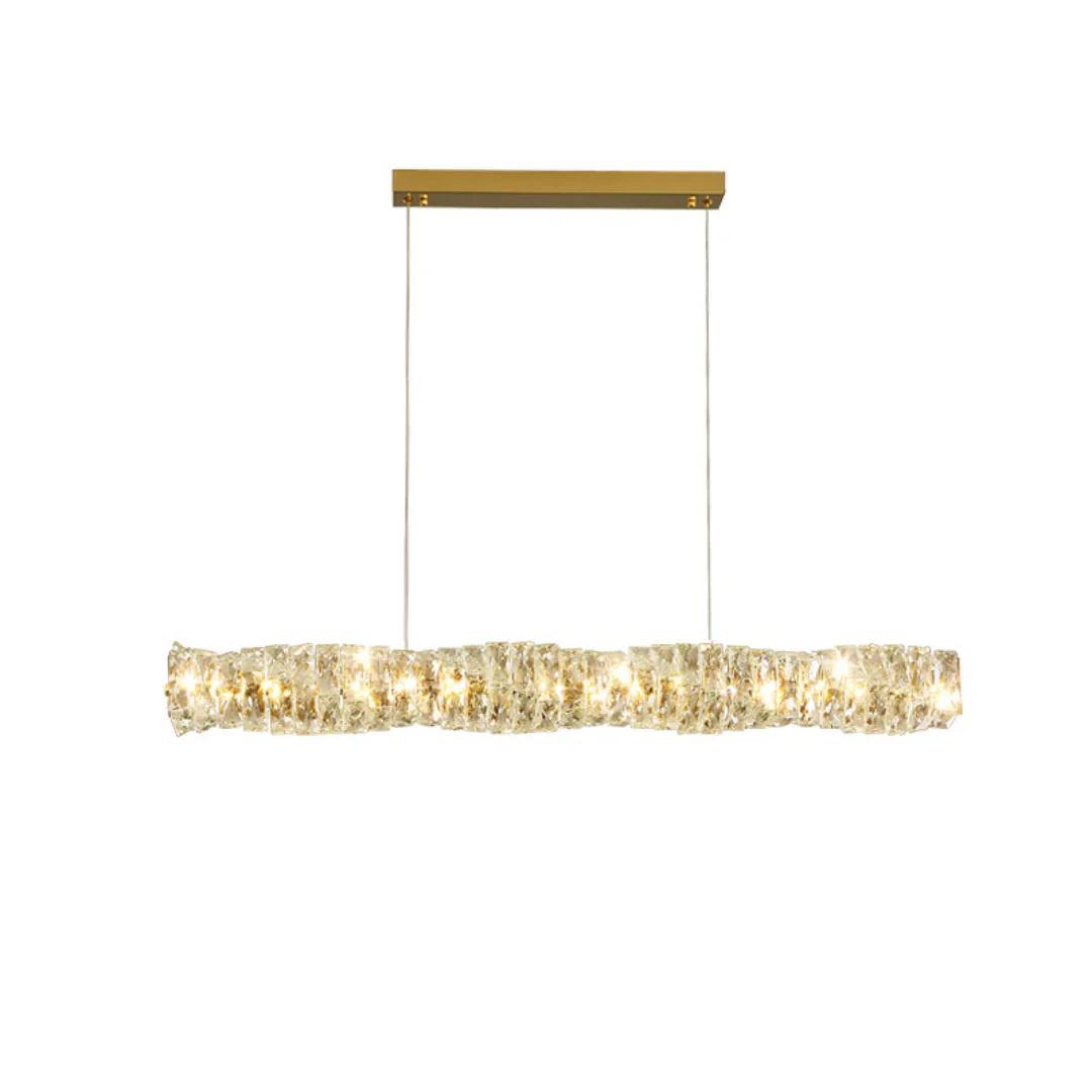 Twist Linear Crystal Chandelier - Image 27