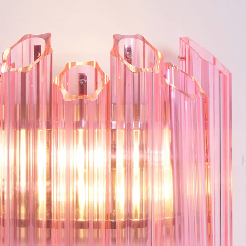 Pink Mirror Palermo Wall Light - Image 13