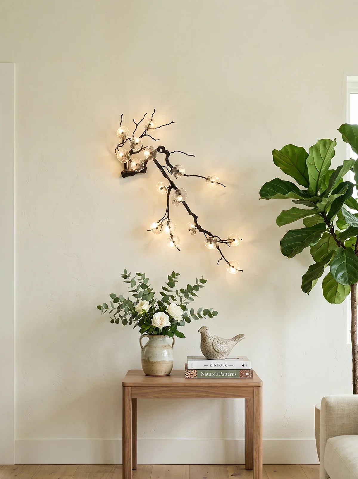 Plum Blossoms Wall Lamp - Image 2