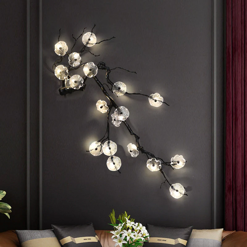 Plum Blossoms Wall Lamp - Image 3