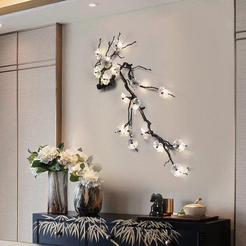 Plum Blossoms Wall Lamp - Image 4