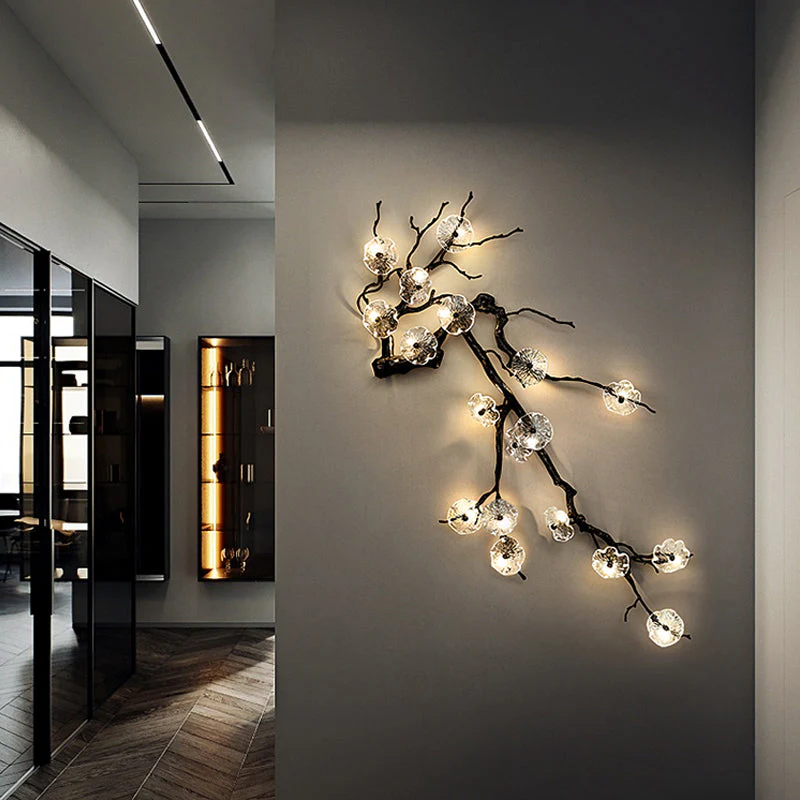 Plum Blossoms Wall Lamp - Image 5