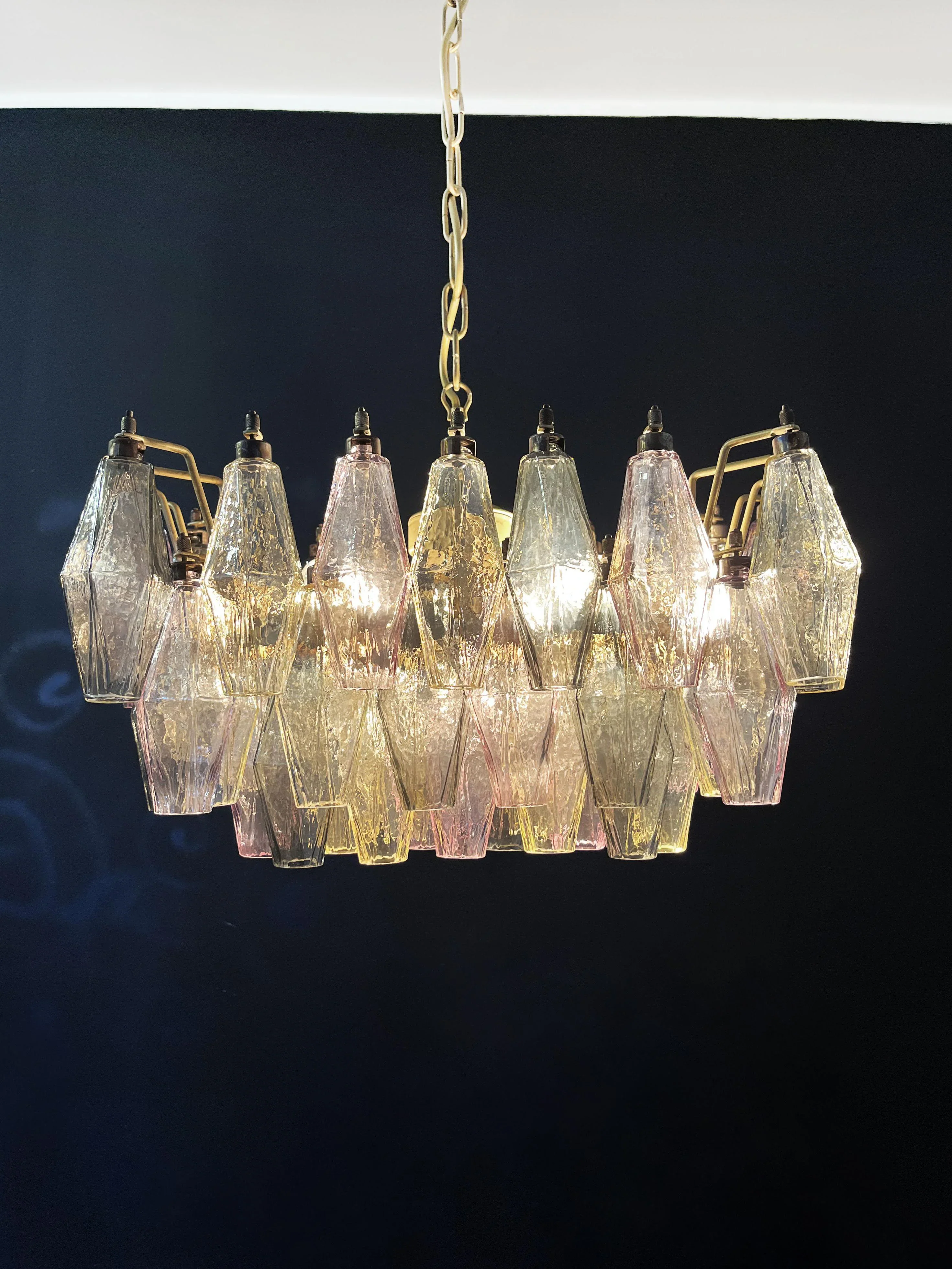 Poliedri Murano Colorful Chandelier - Image 13