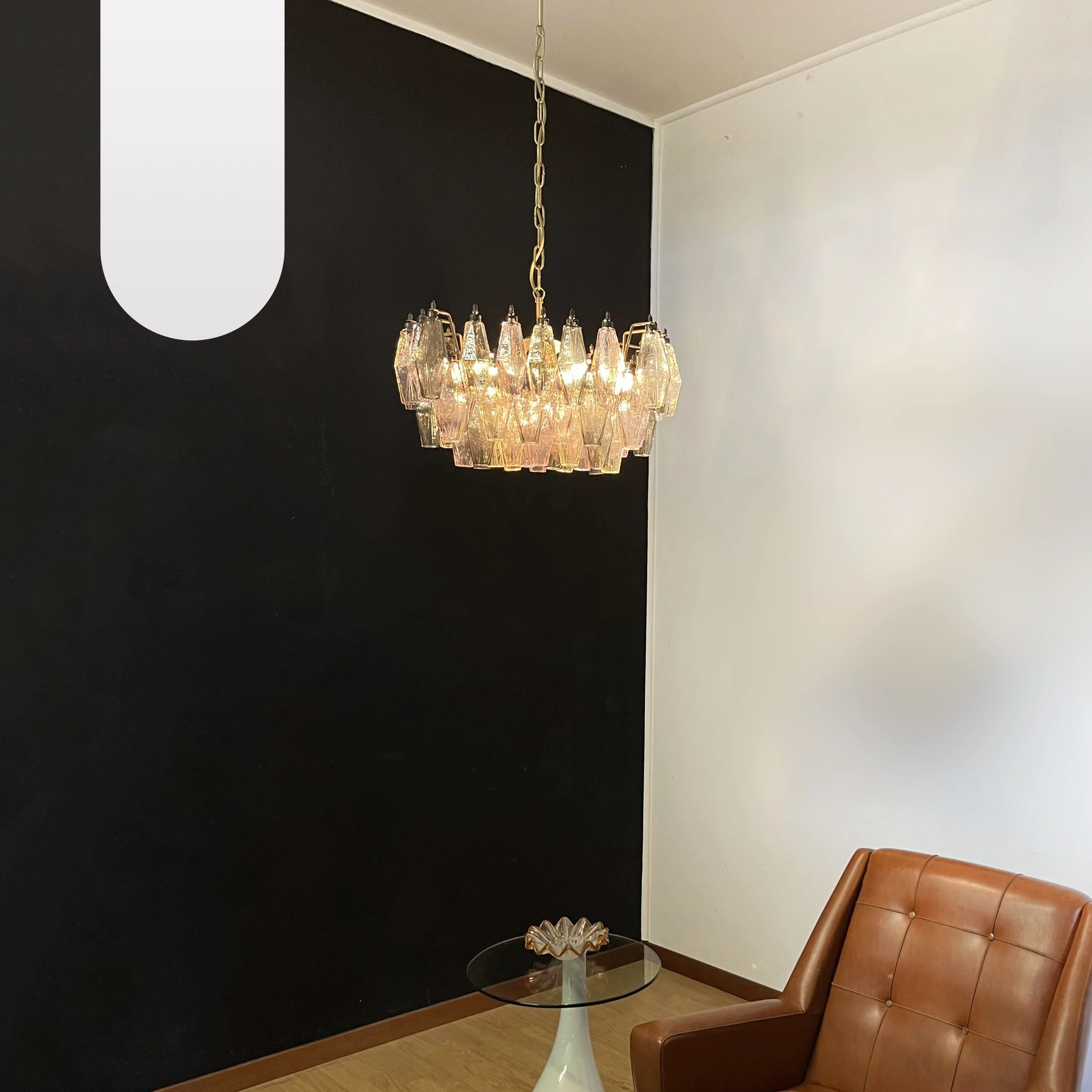 Poliedri Murano Colorful Chandelier - Image 19
