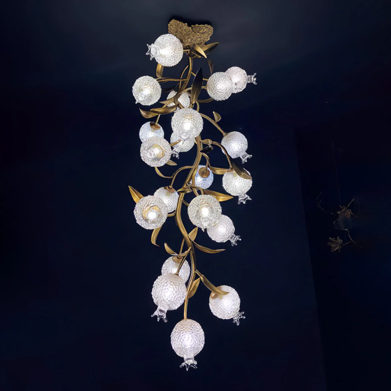 Pomegranate Brass Ceiling Lamp - Image 13