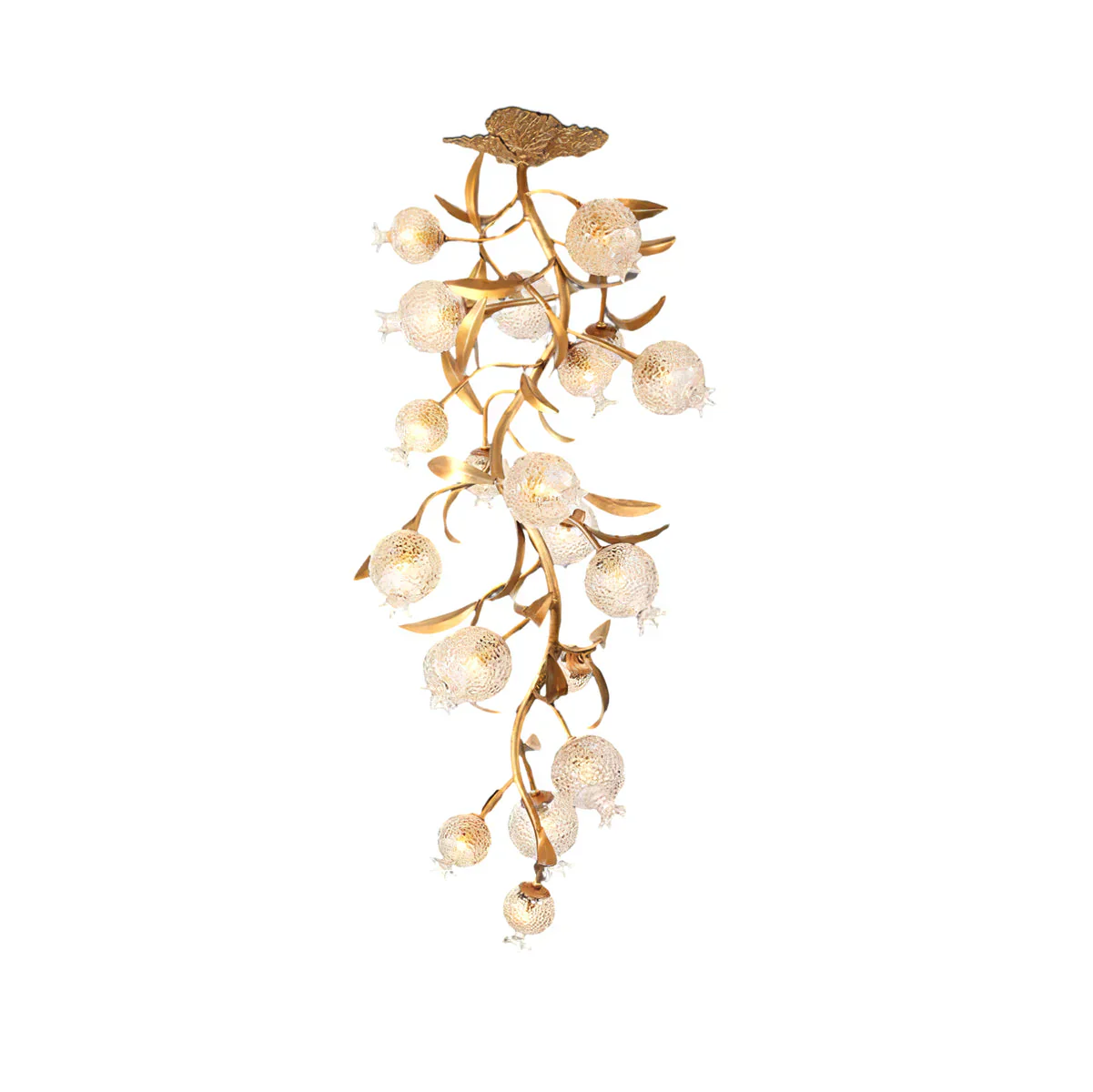 Pomegranate Brass Ceiling Lamp - Image 21