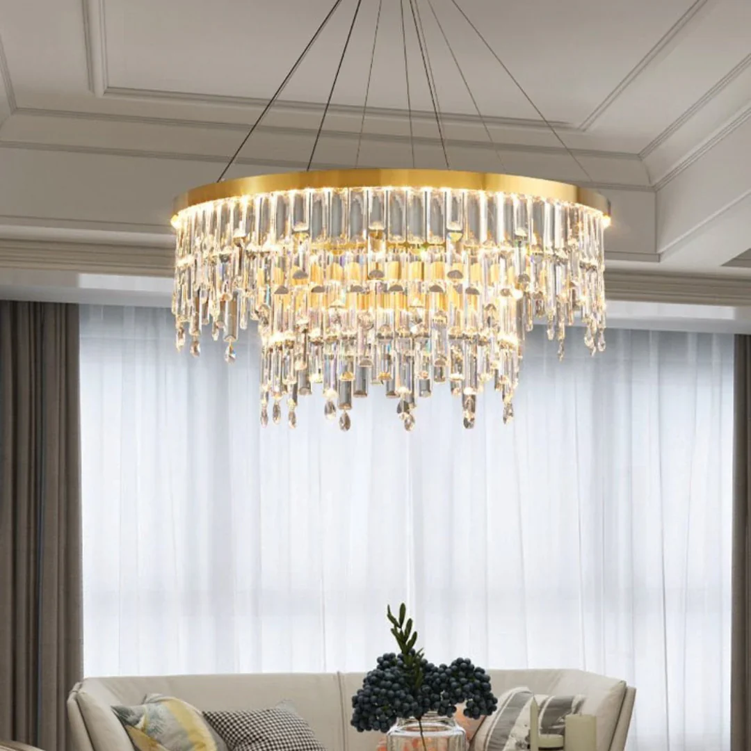 Prazzo Ring Staircase Crystal Chandelier - Image 3