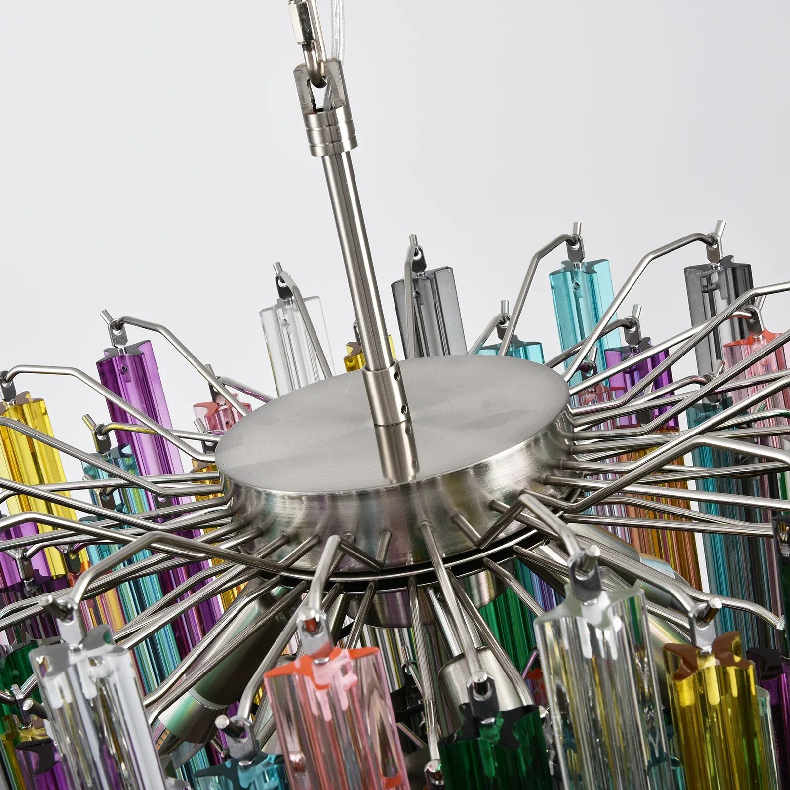 Prismatic Murano Colorful Chandelier - Image 12