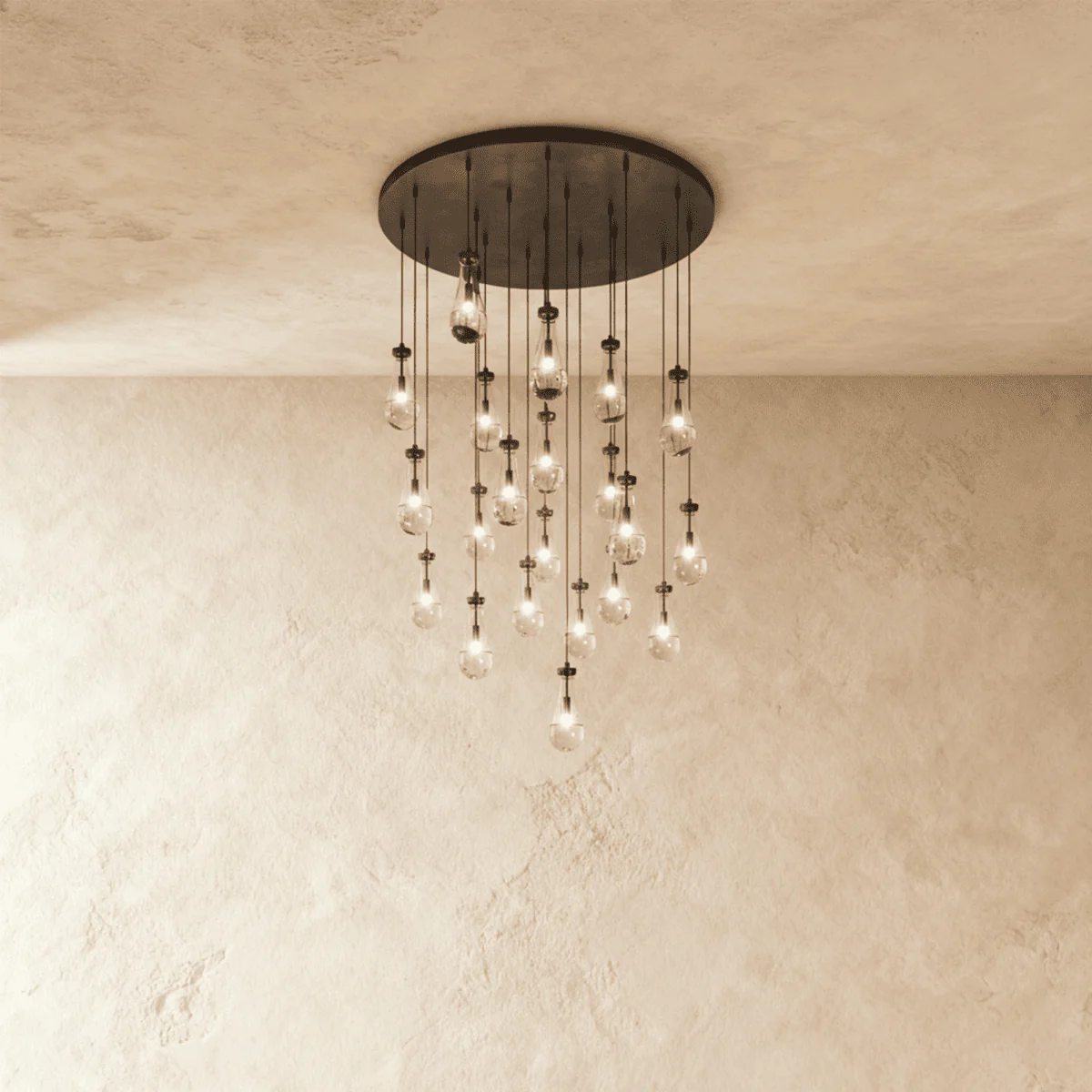 Pulcher Glass Tears Chandelier - Image 17