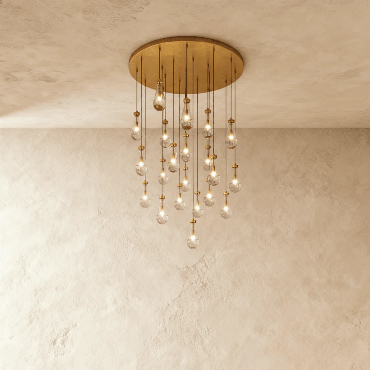 Pulcher Glass Tears Chandelier - Image 19