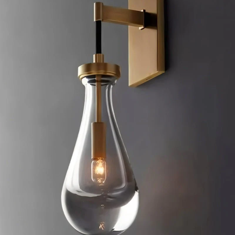 Pulcher Glass Tears Wall Sconce - Image 12