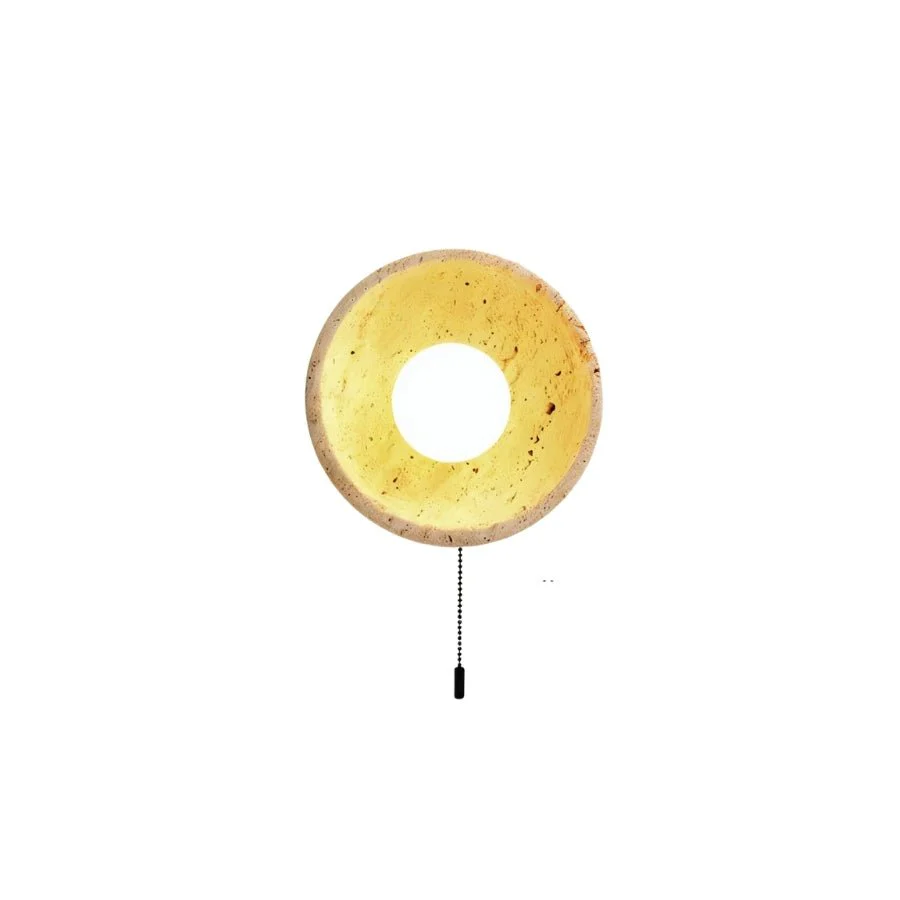 Pulkit Travertine Wall Lamp - Image 11