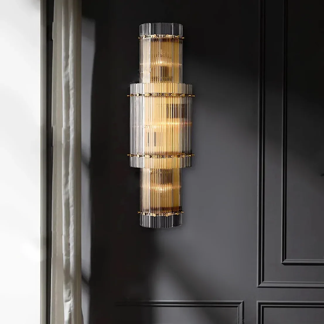 Rectangular San Marco Grand Round Wall Sconces - Image 11