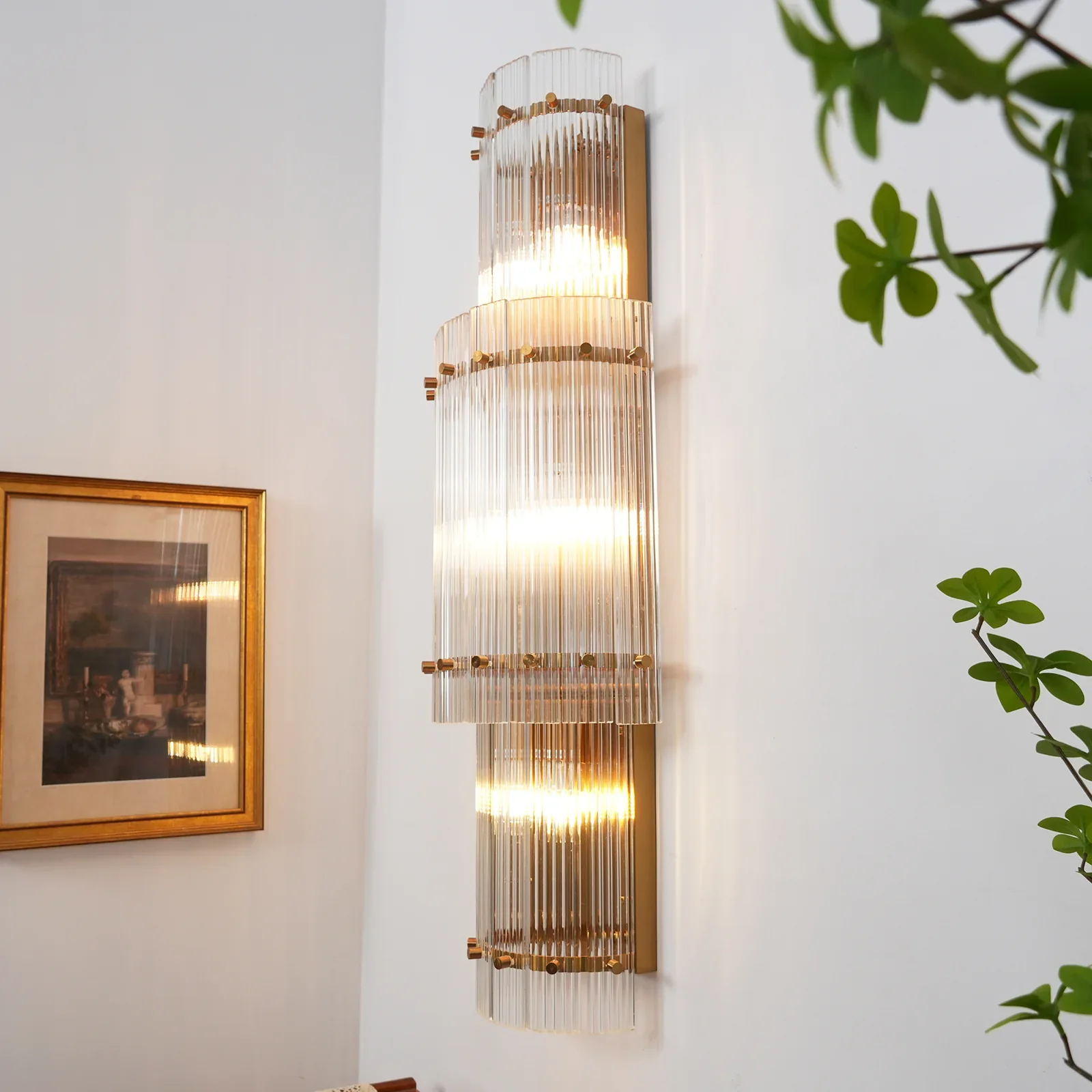 Rectangular San Marco Grand Round Wall Sconces - Image 8