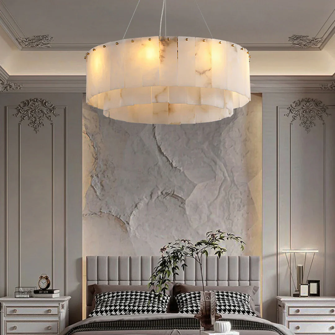 Rock Alabaster Chandelier - Image 10