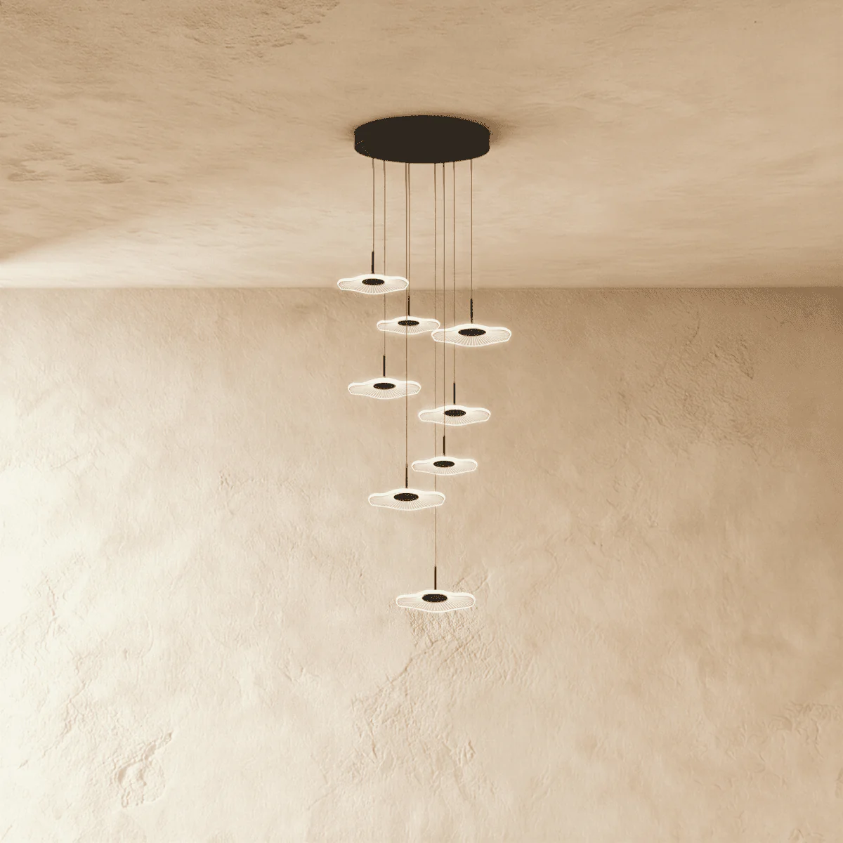 Rotasu Staircase Chandelier - Image 4