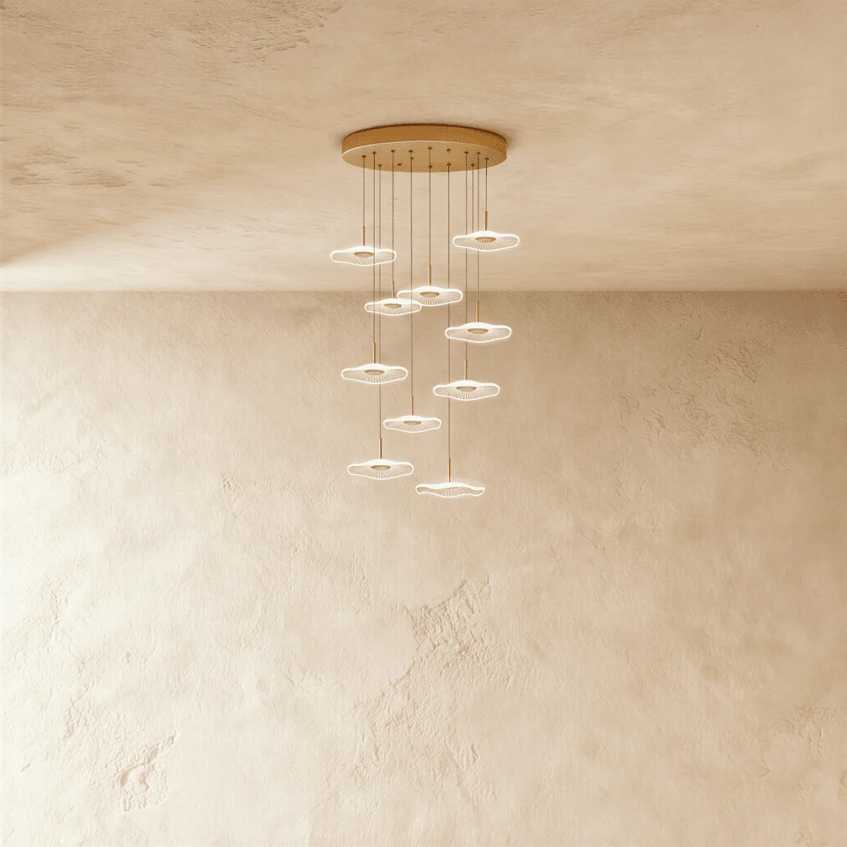 Rotasu Staircase Chandelier - Image 7