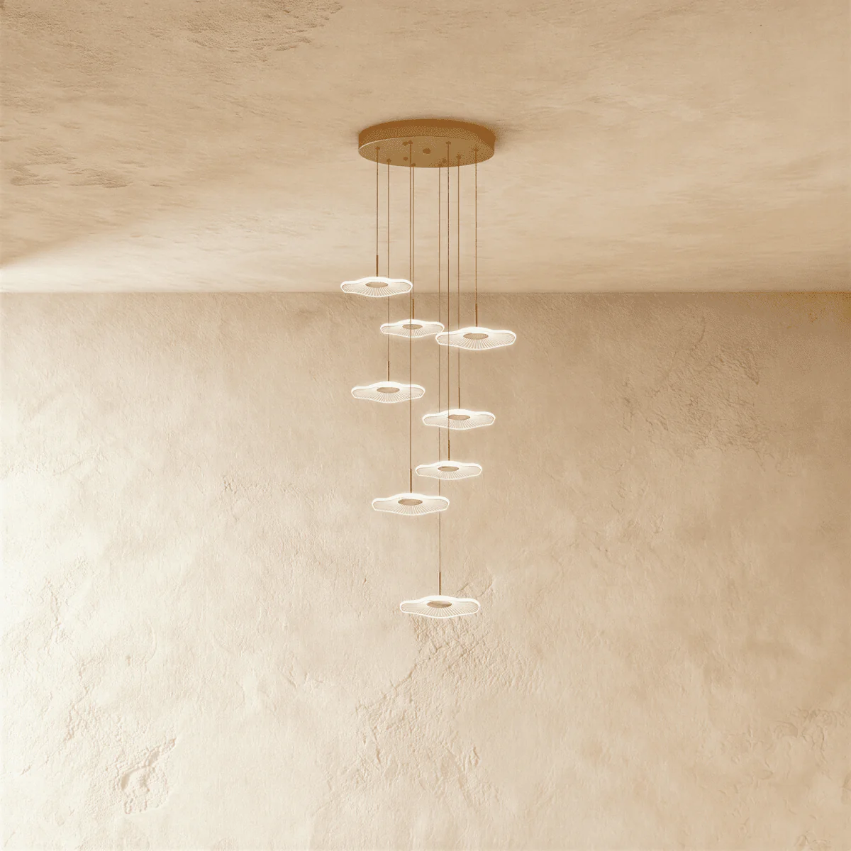Rotasu Staircase Chandelier - Image 8