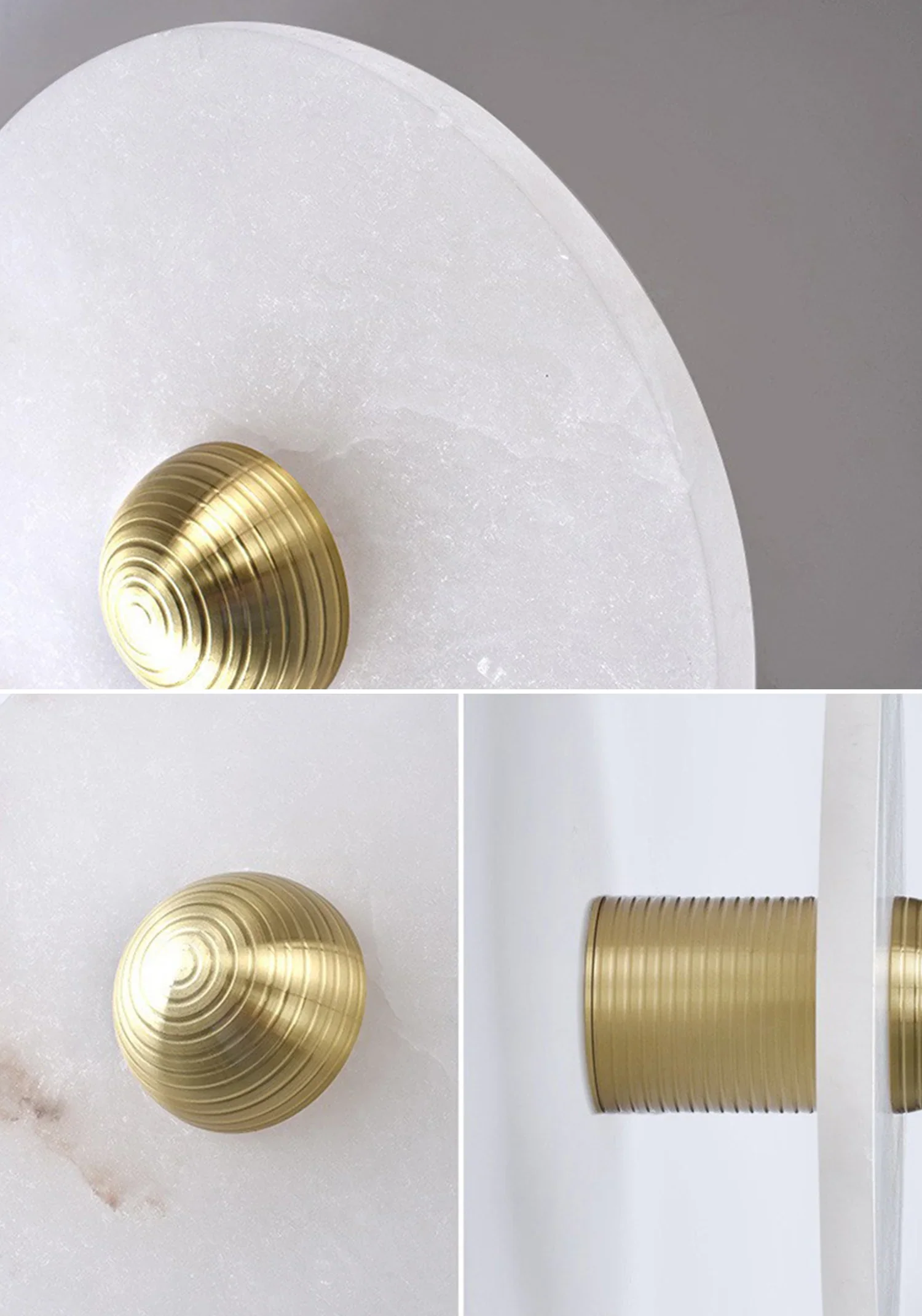 Round Alabaster Wall Lamp - Image 16