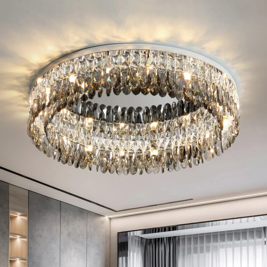 Round Giano Crystal Ceiling Ceiling light - Image 4