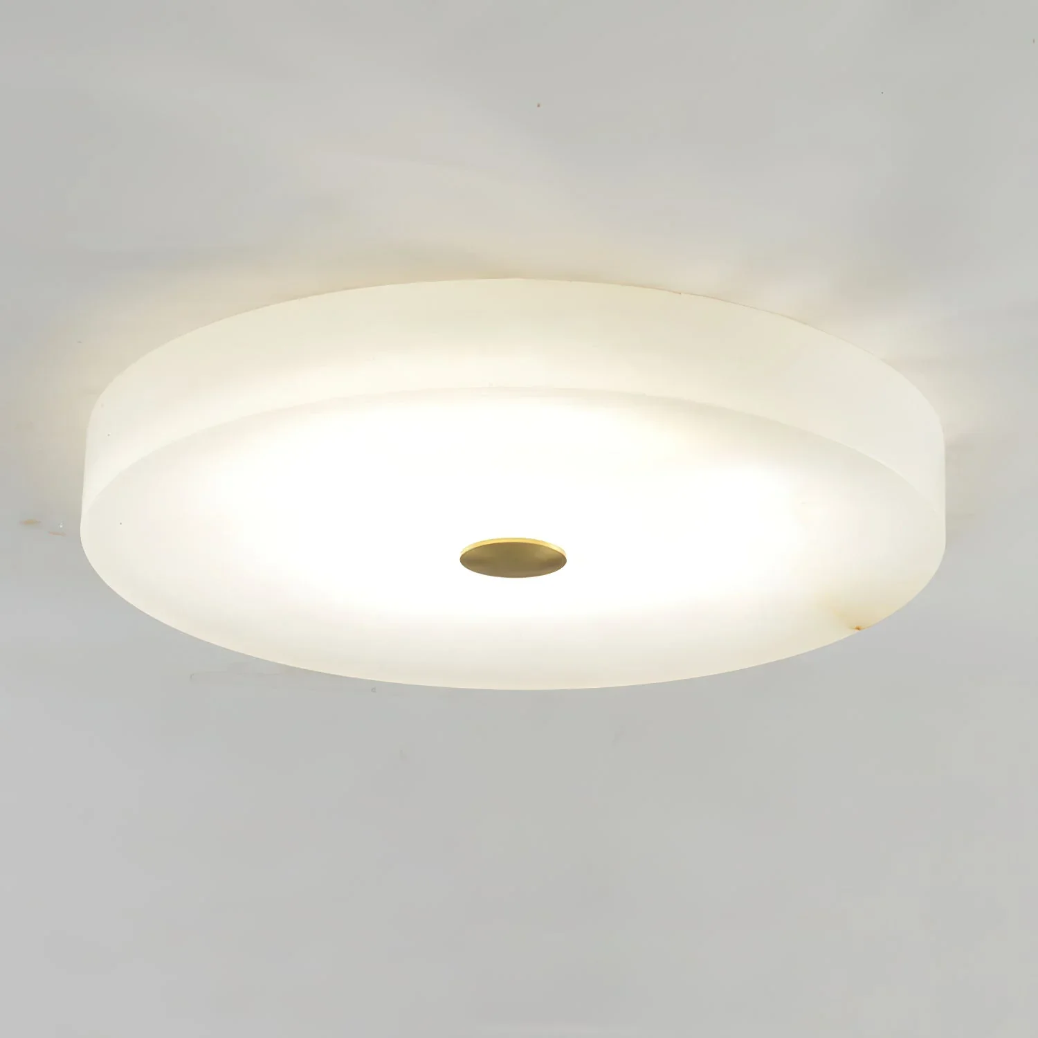 Round Sophie White Alabaster Ceiling Lamp - Image 20