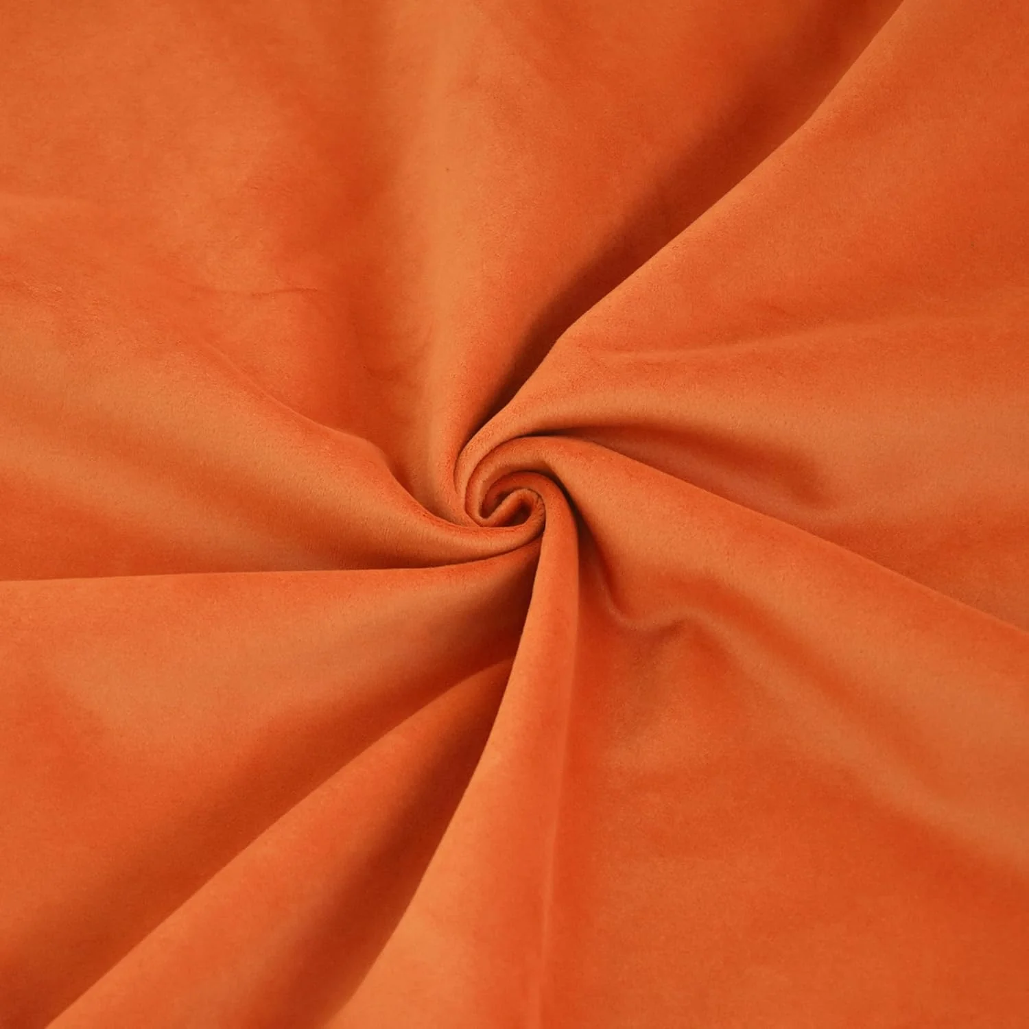 Sabi Modular Boucle Cloud Sofa- Orange - Single Seater Sofa with Ottoman - Image 4