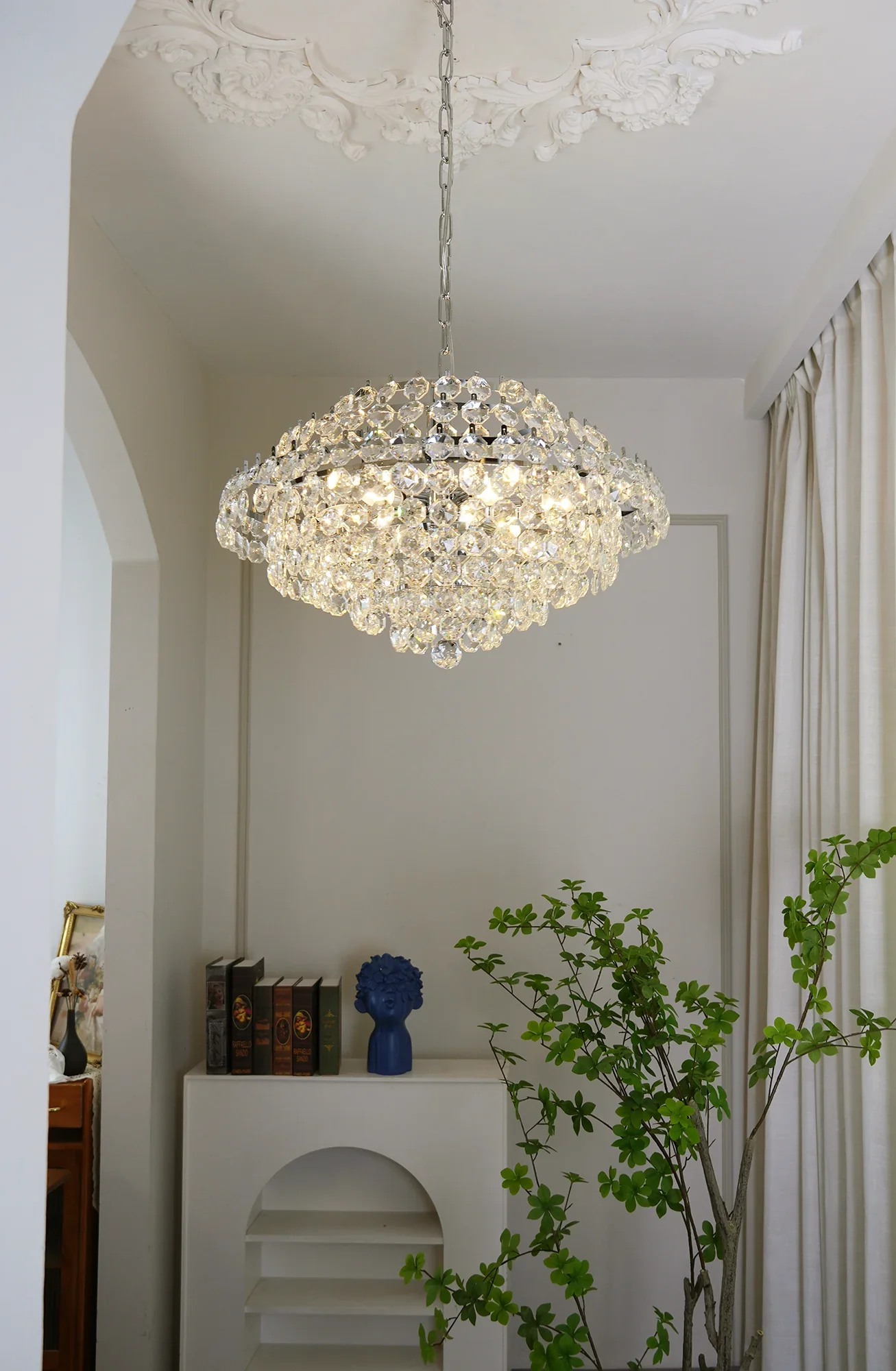 Sanger Glass Chandelier - Image 4