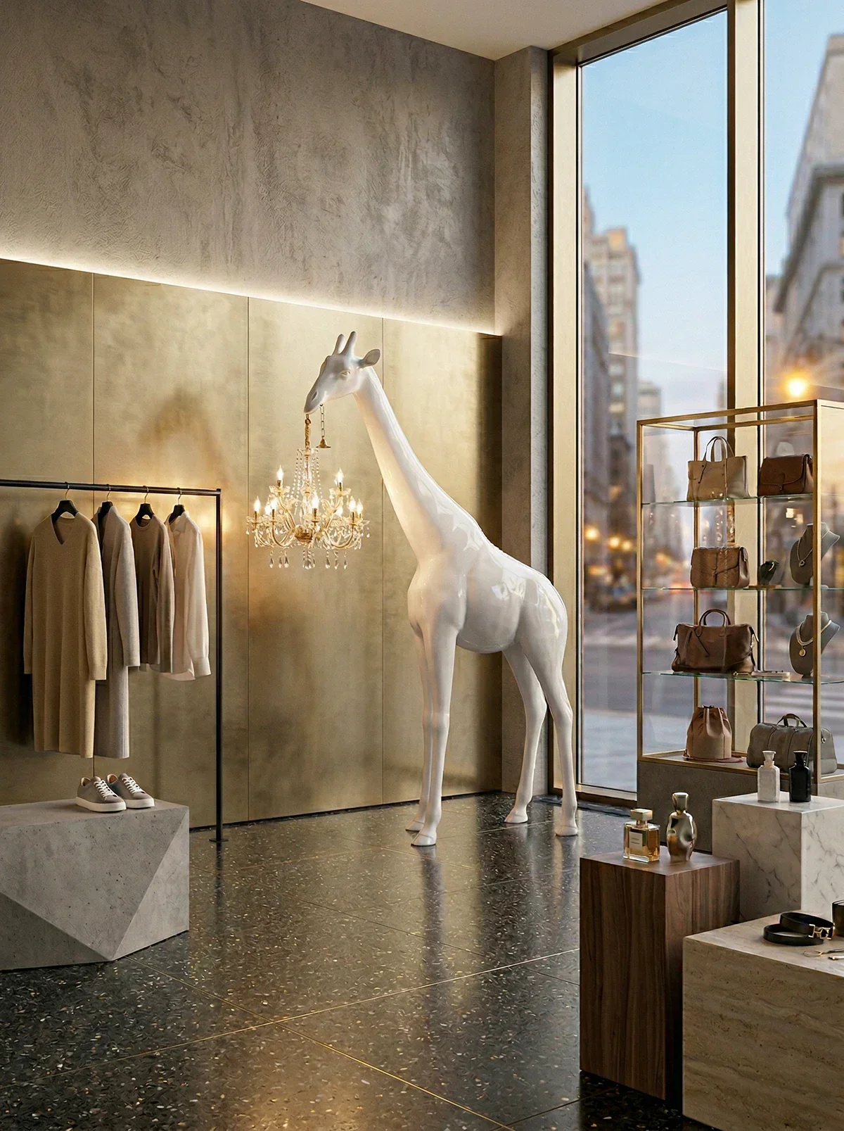 Sculpture Giraffe Floor Lamp - Image 5