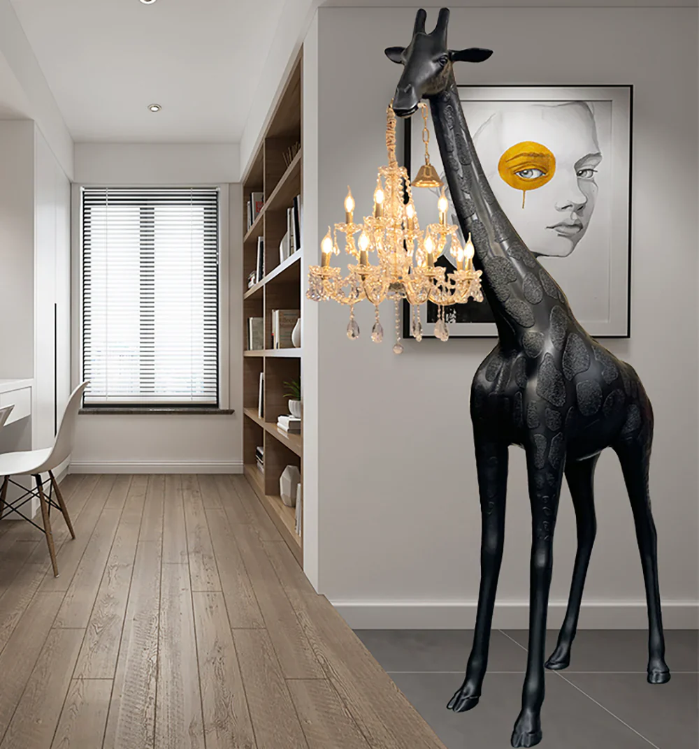 Sculpture Giraffe Floor Lamp - Image 9