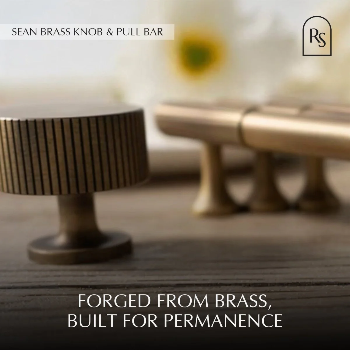 Sean Brass Knob & Pull Bar - Image 9