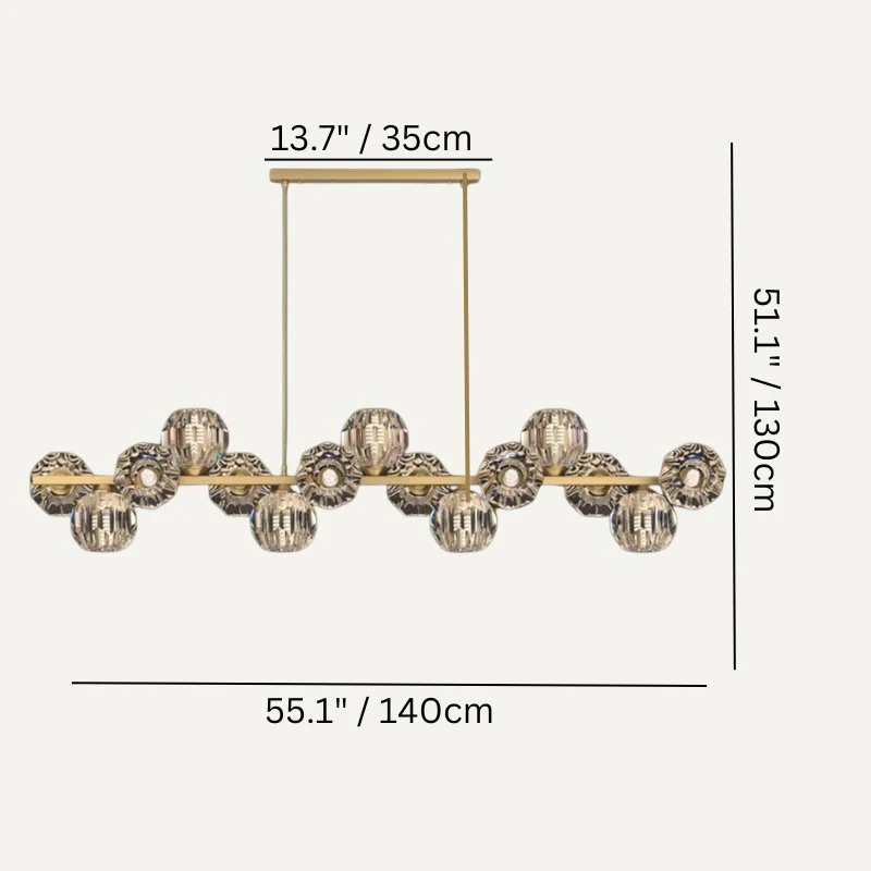 Serenity Linear Chandelier - Image 10
