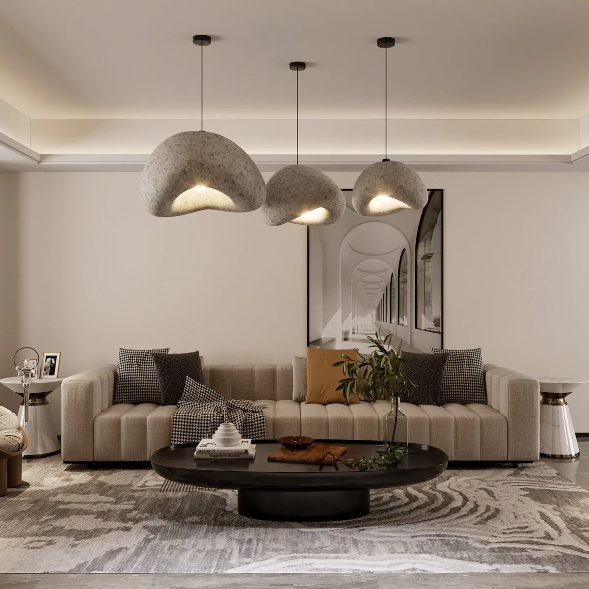 Shibui Sand Pendant Light - Image 19
