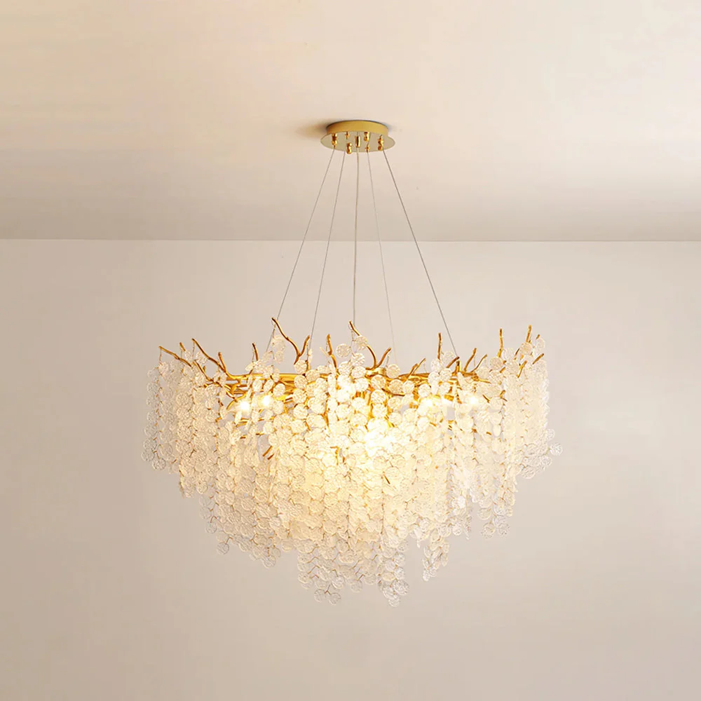 Shiro Noda Glass Coin Chandeliers - Image 30