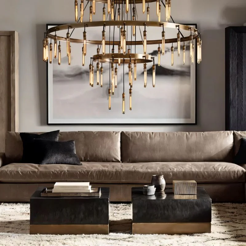 Sidero 3-Tier Round Chandelier - Image 8