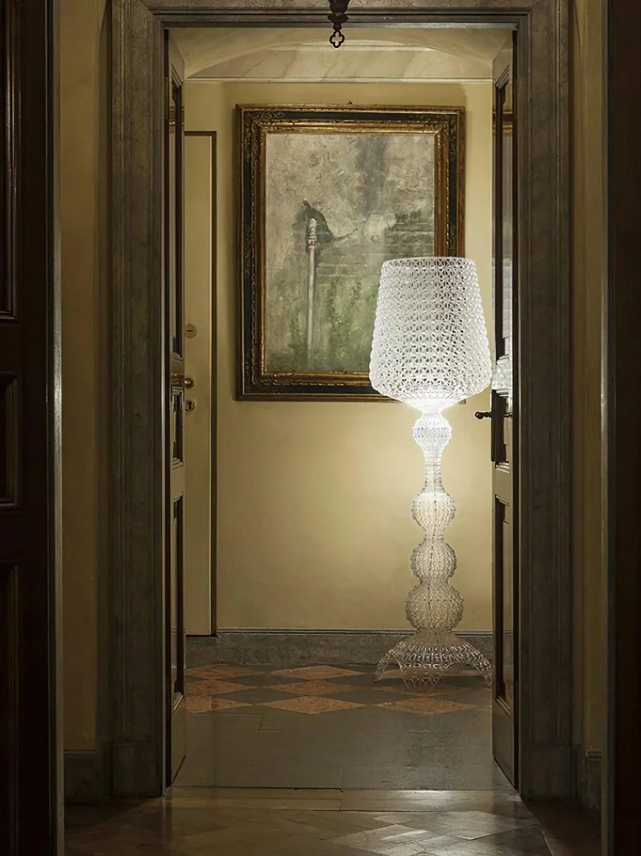 Simple Kabuki Acrylic Floor Lamp - Image 11