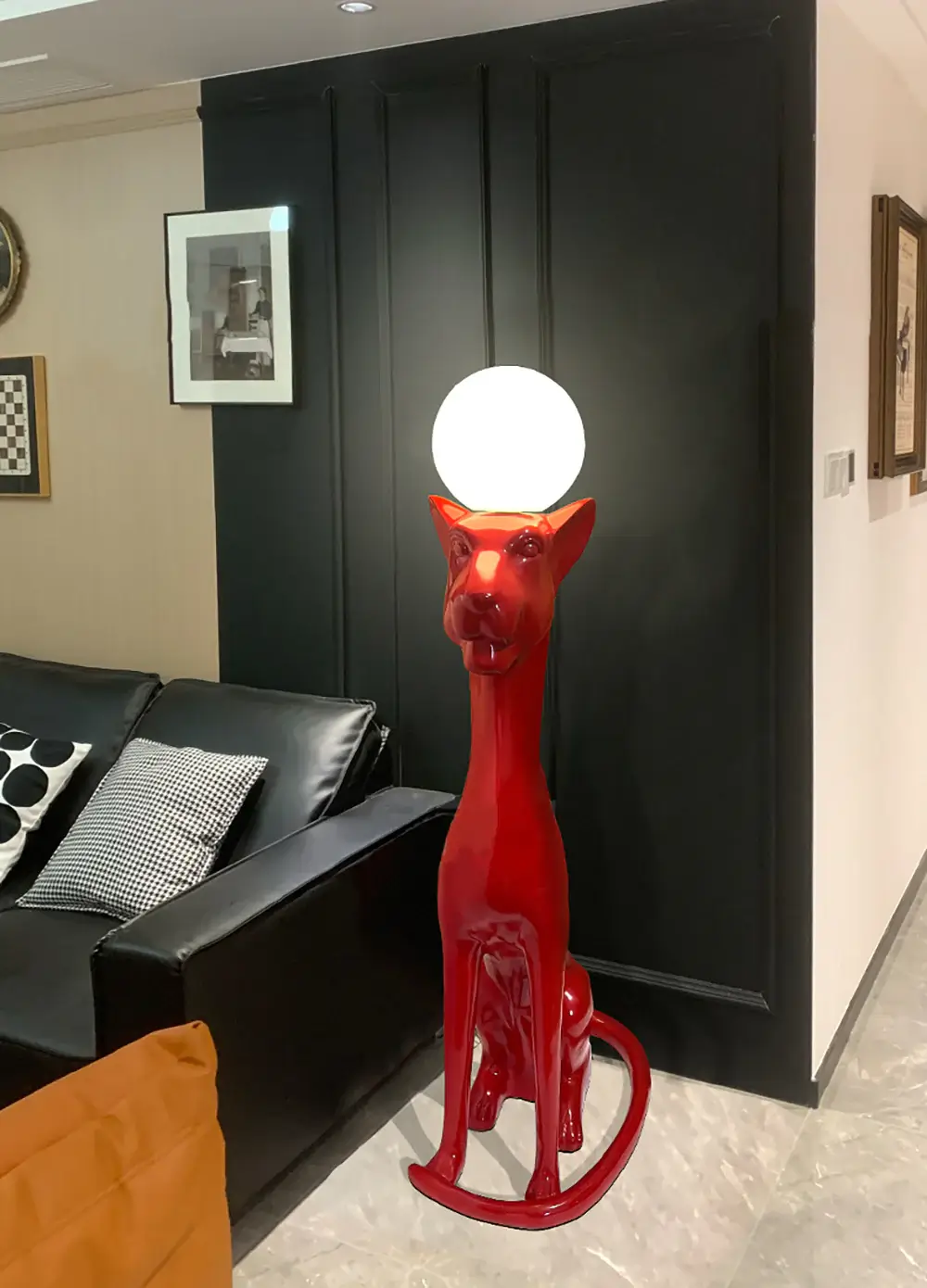 Sitting Dog Rylight Novelty Floor Lamp - Image 14