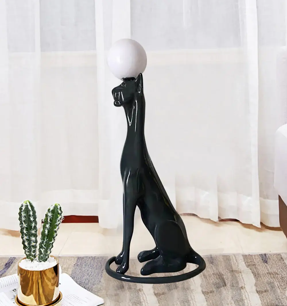 Sitting Dog Rylight Novelty Floor Lamp - Image 15