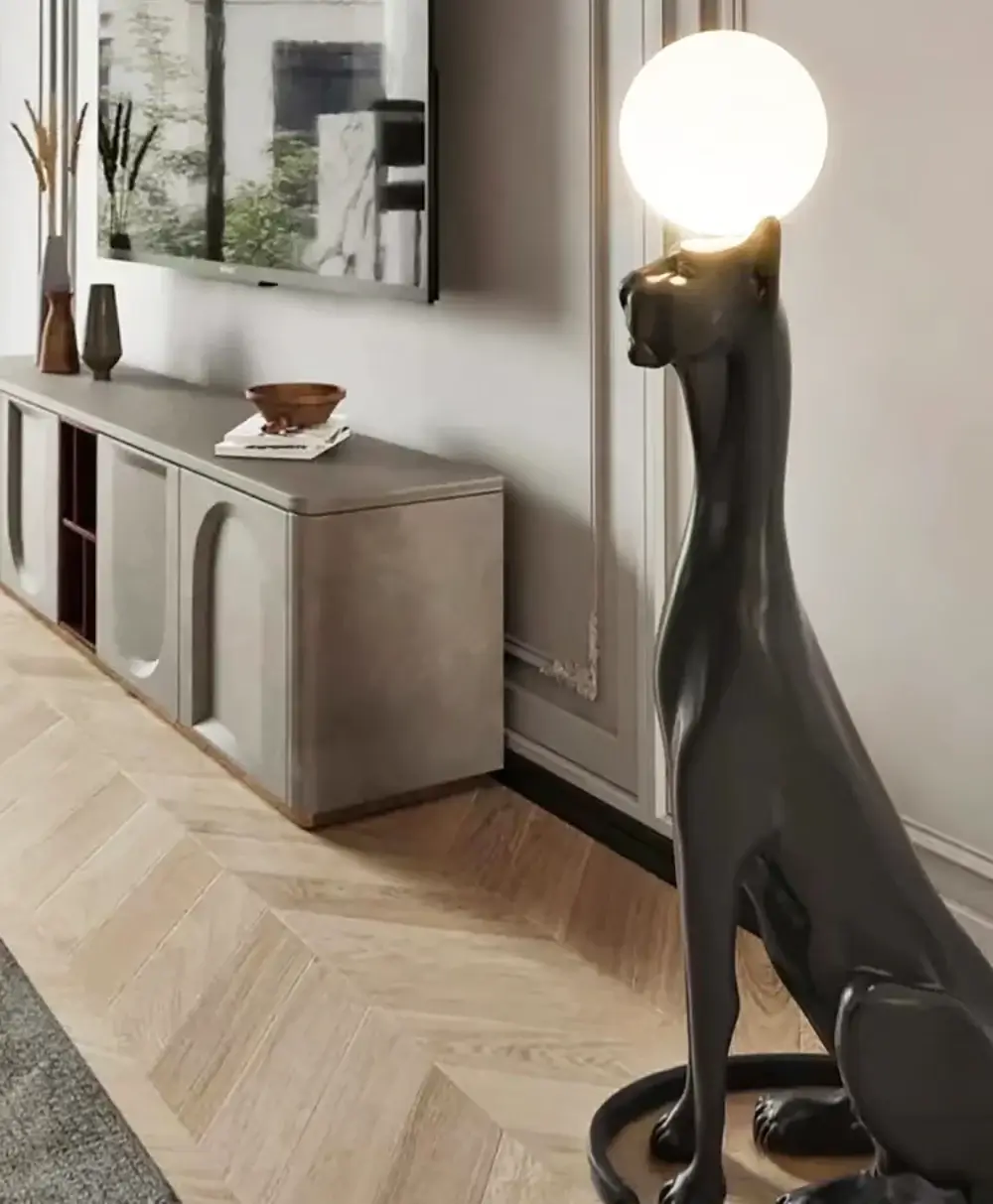 Sitting Dog Rylight Novelty Floor Lamp - Image 20