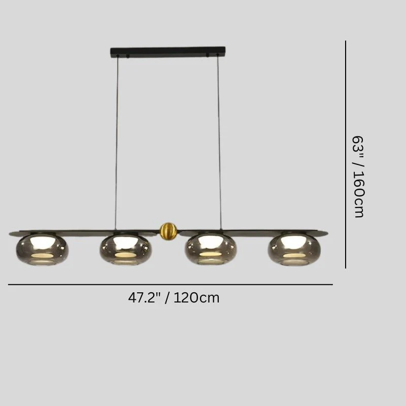Soleil Linear Chandelier - Image 11
