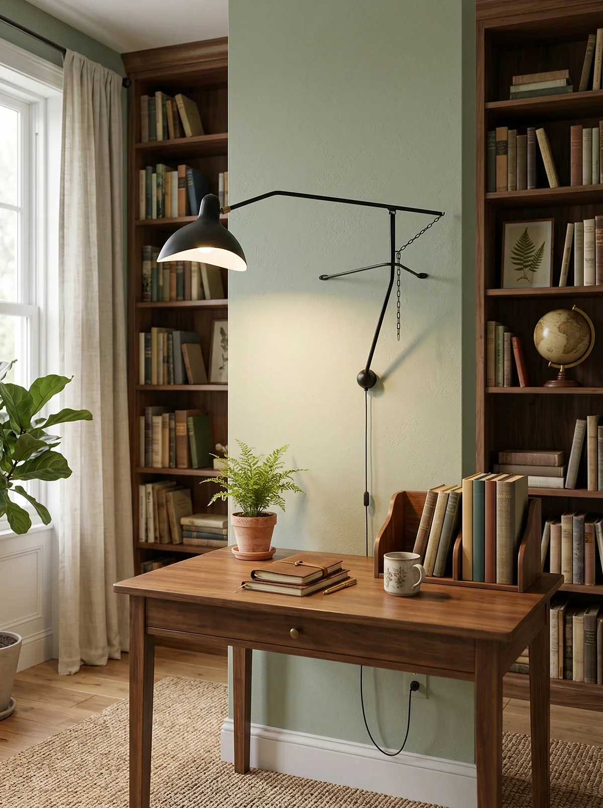 Spiral Mantis Arm Wall Lamp - Image 7